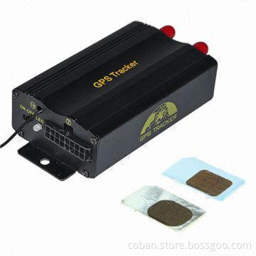 Dual SIM Card GPS Tracker Remote Cut Oil Off, Car GPS Tracker with Door Alarm